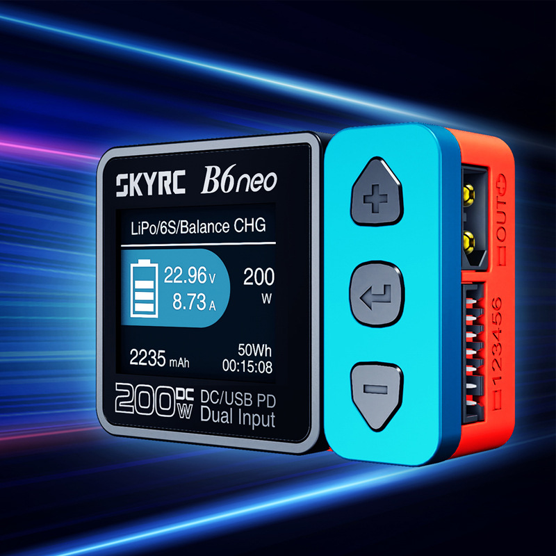 Skyrc B6 Neo Smart Charger - SkyRC B6 Neo เครื่องชาร์จอัจฉริยะ DC 200W