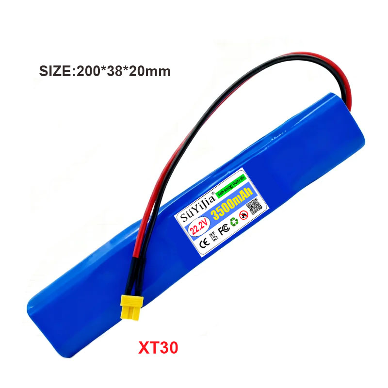 แบตเตอรี่ความจุสูง 6S1P 22.2V  - 6S Lipo Battery 22.2V 5000Mah บทวิจารณ์และราคา